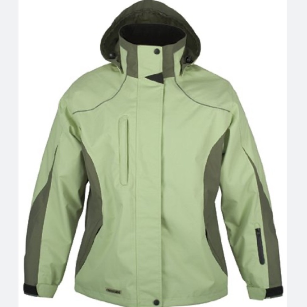 Viking Creekside Women's Pastel Lime green Rain Jacket